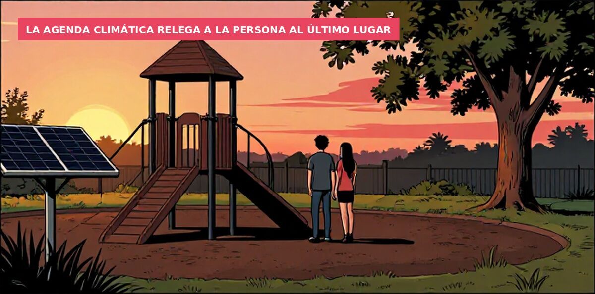 La agenda climática relega a la persona al último lugar
