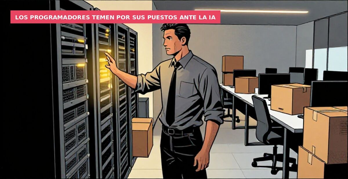Los programadores temen por sus puestos ante la IA