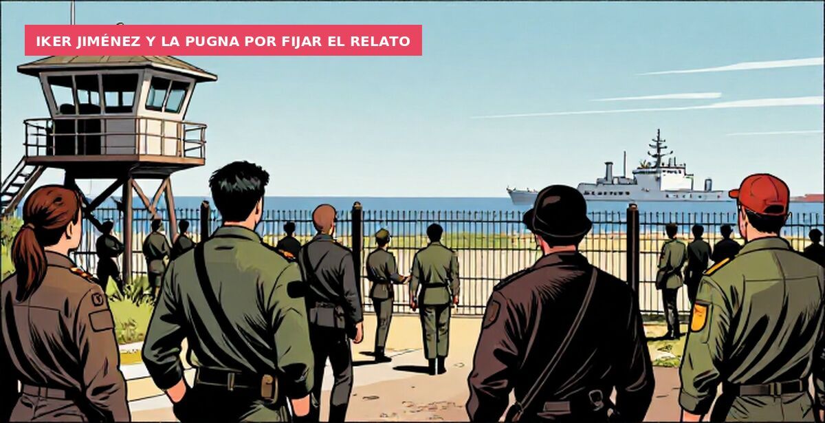 Iker Jiménez y la pugna por fijar el relato