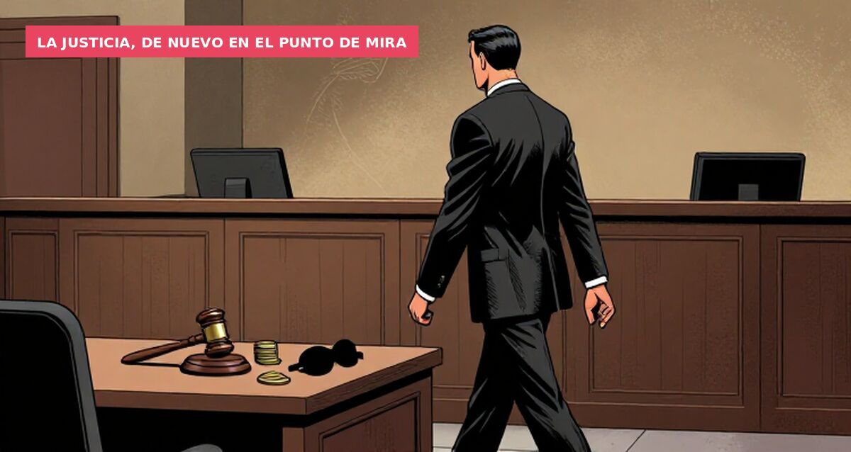 La justicia, de nuevo en el punto de mira