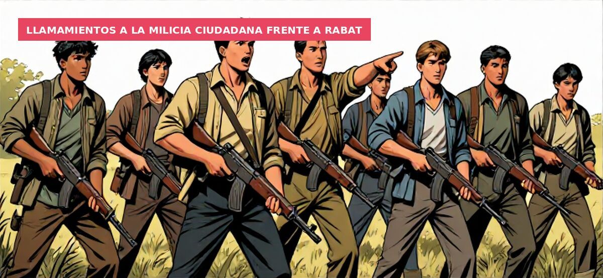 Llamamientos a la milicia ciudadana frente a Rabat