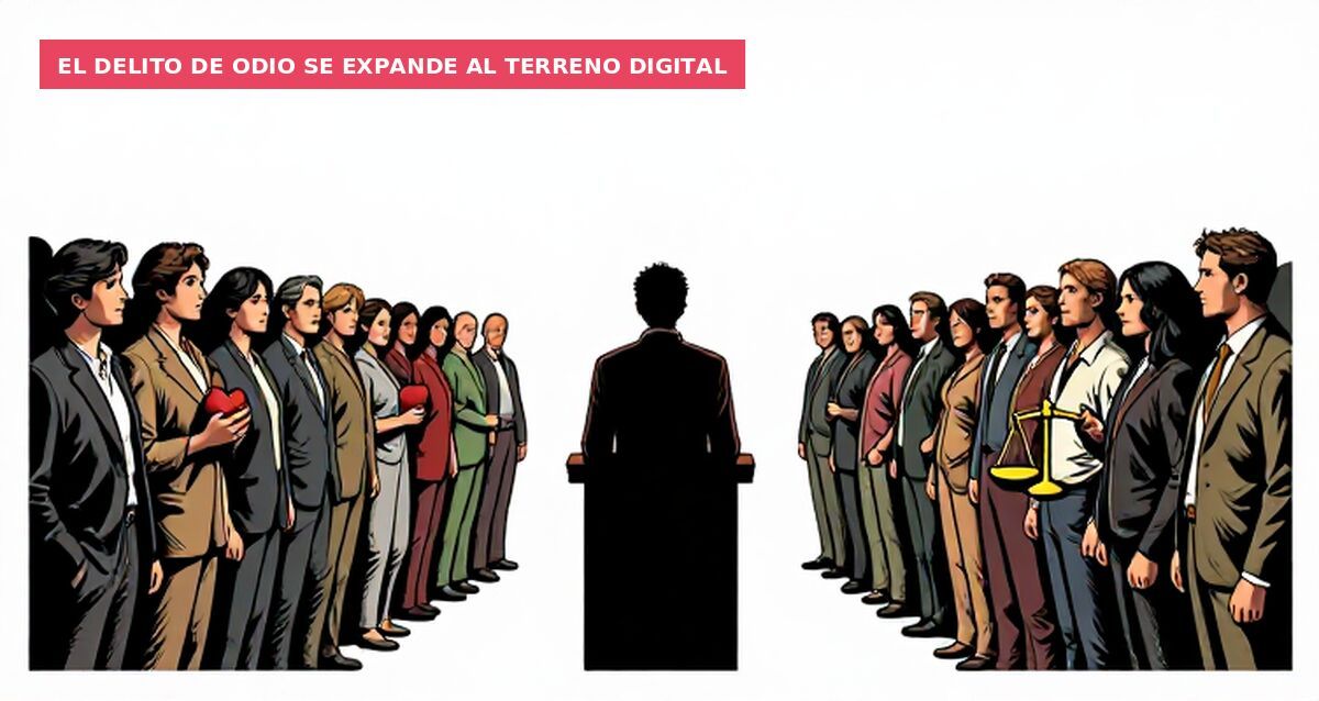 El delito de odio se expande al terreno digital