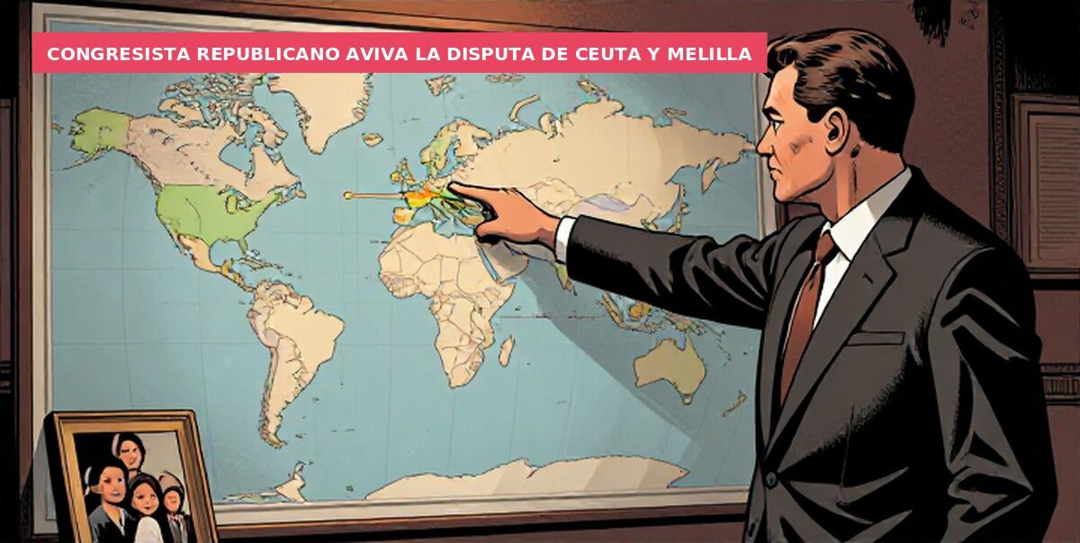 Congresista republicano aviva la disputa de Ceuta y Melilla