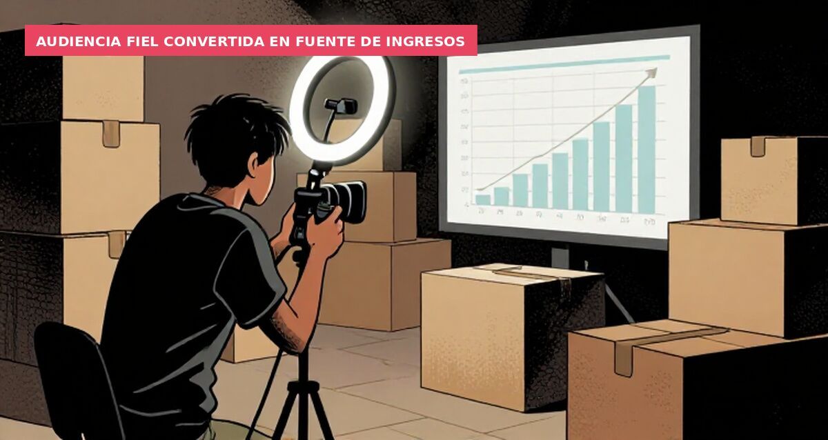 Audiencia fiel convertida en fuente de ingresos