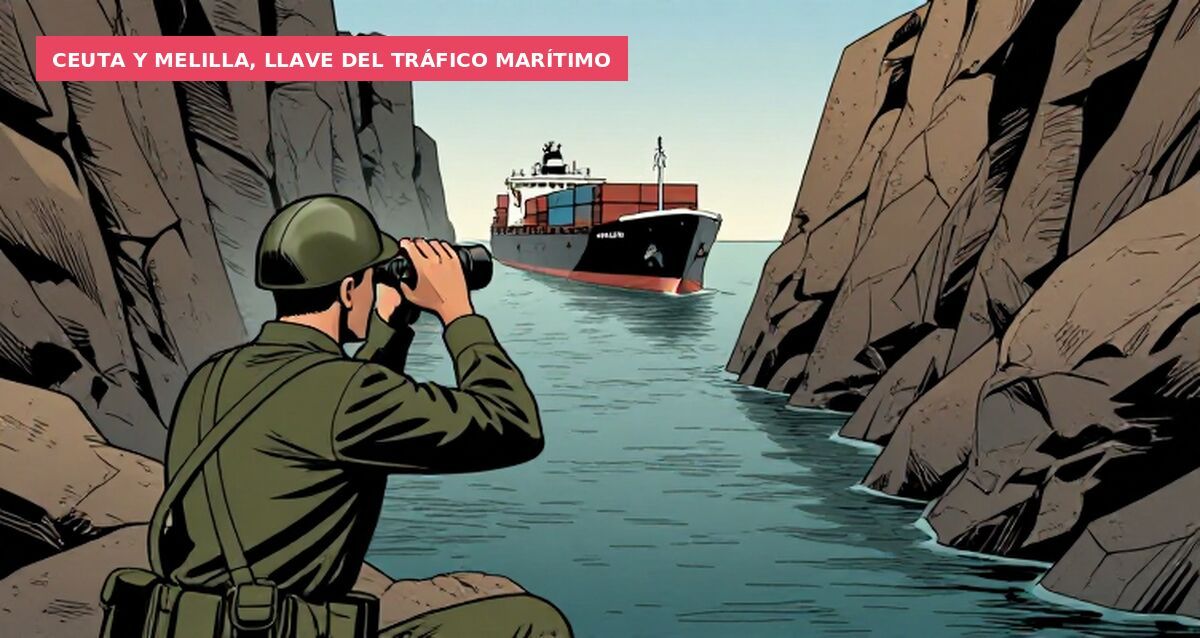 Ceuta y Melilla, llave del tráfico marítimo