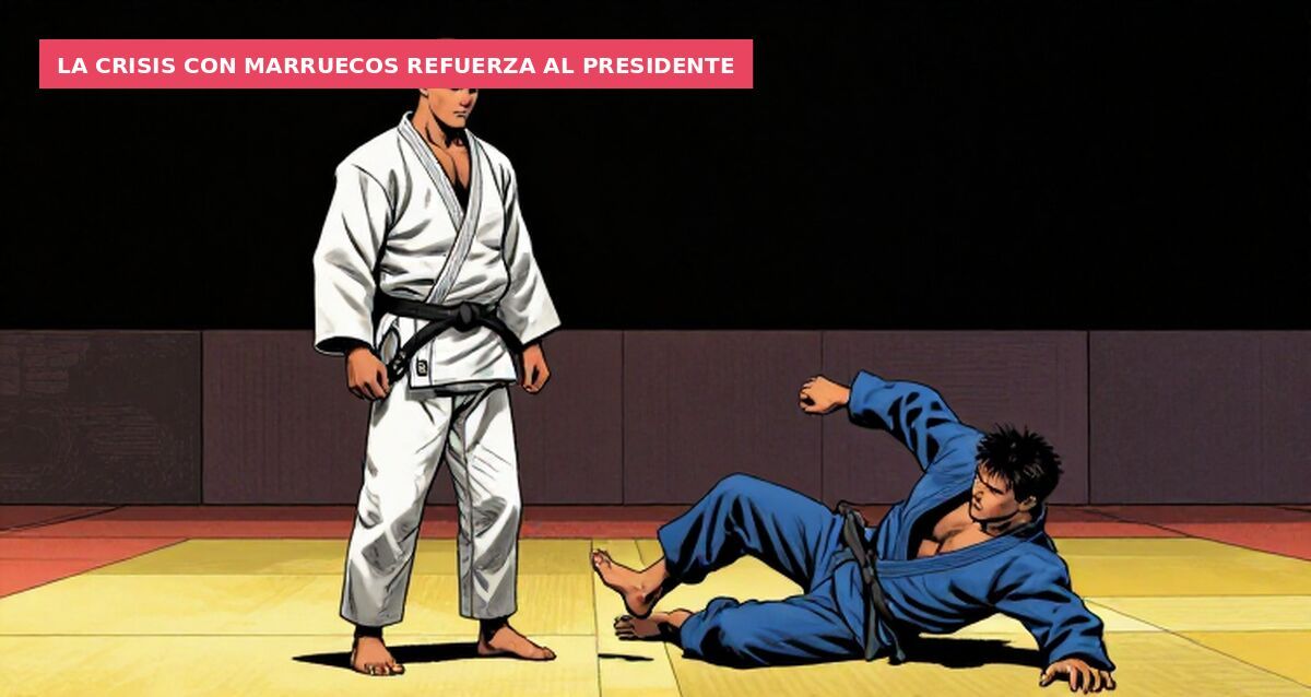 La crisis con Marruecos refuerza al presidente