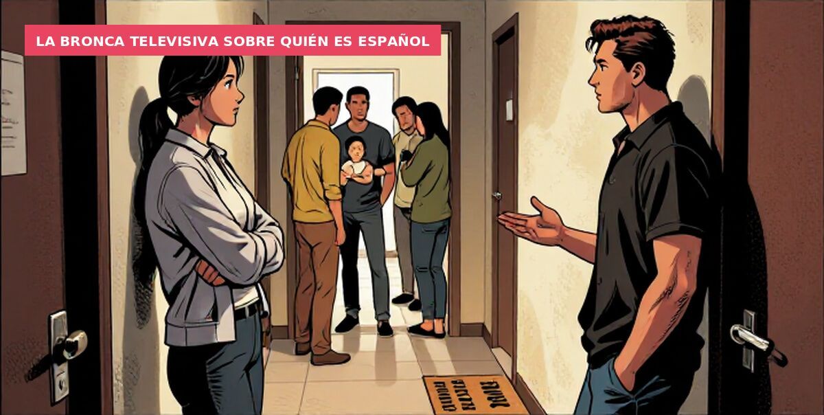 La bronca televisiva sobre quién es español