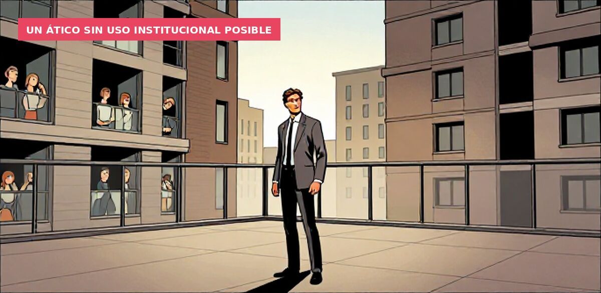 Un ático sin uso institucional posible