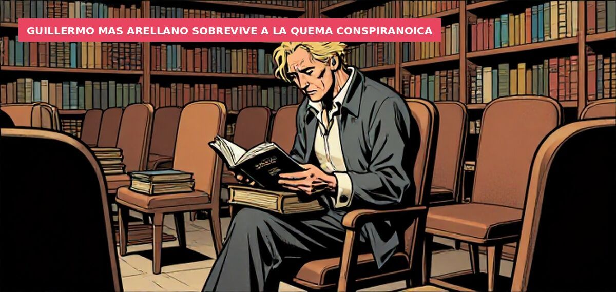 Guillermo Mas Arellano sobrevive a la quema conspiranoica