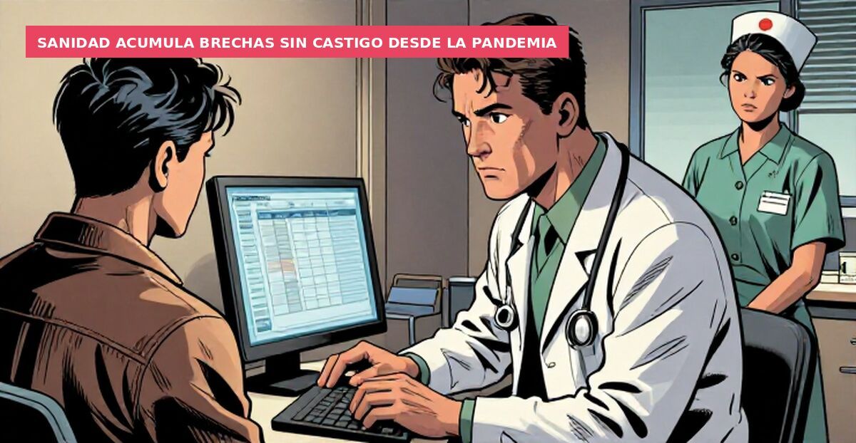Sanidad acumula brechas sin castigo desde la pandemia