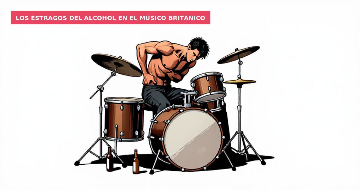 Los estragos del alcohol en el músico británico