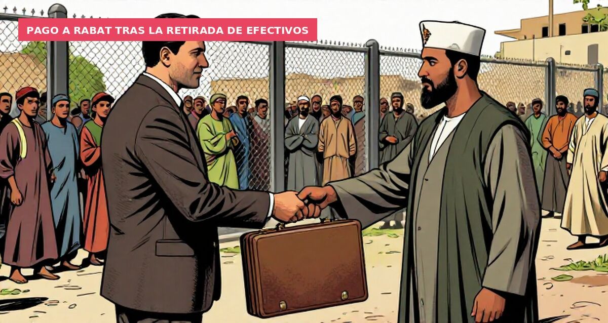 Pago a Rabat tras la retirada de efectivos