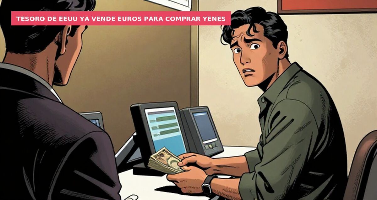 Tesoro de EEUU ya vende euros para comprar yenes