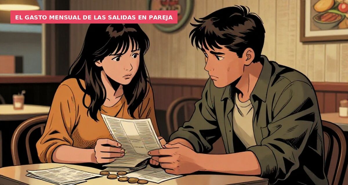 El gasto mensual de las salidas en pareja