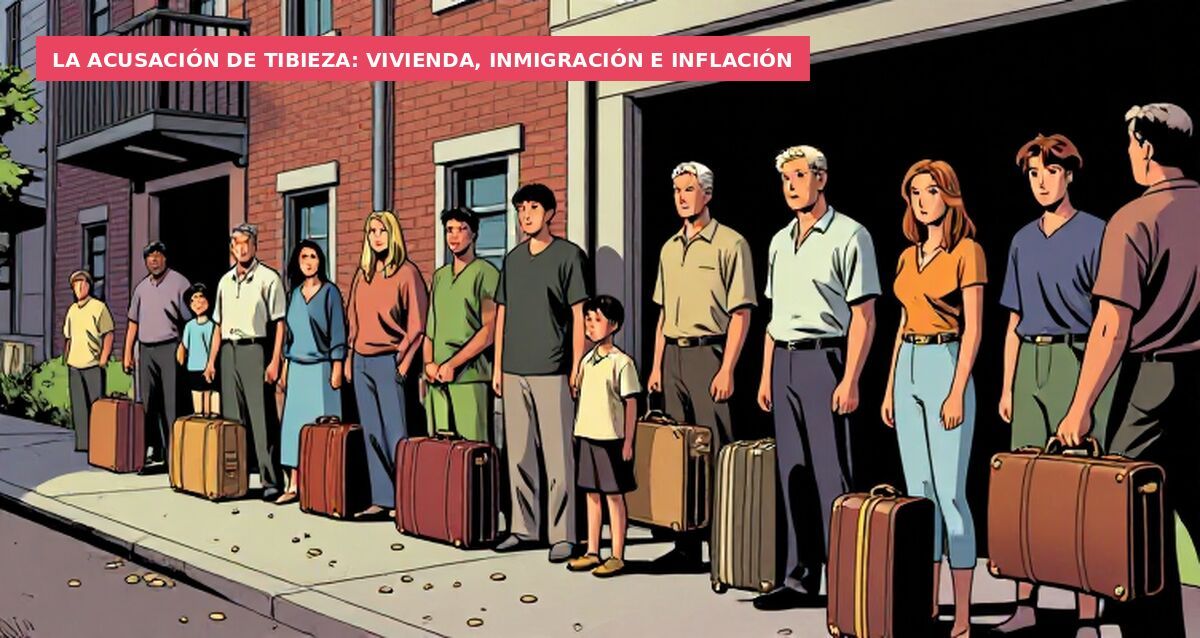 La acusación de tibieza: vivienda, inmigración e inflación