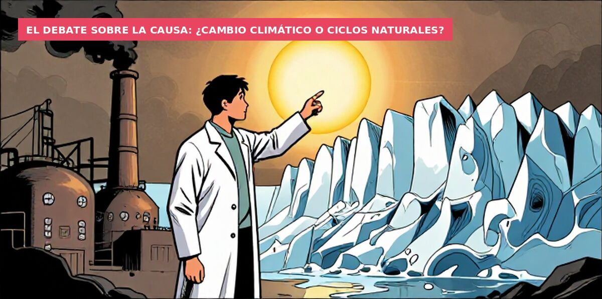 El debate sobre la causa: ¿cambio climático o ciclos naturales?