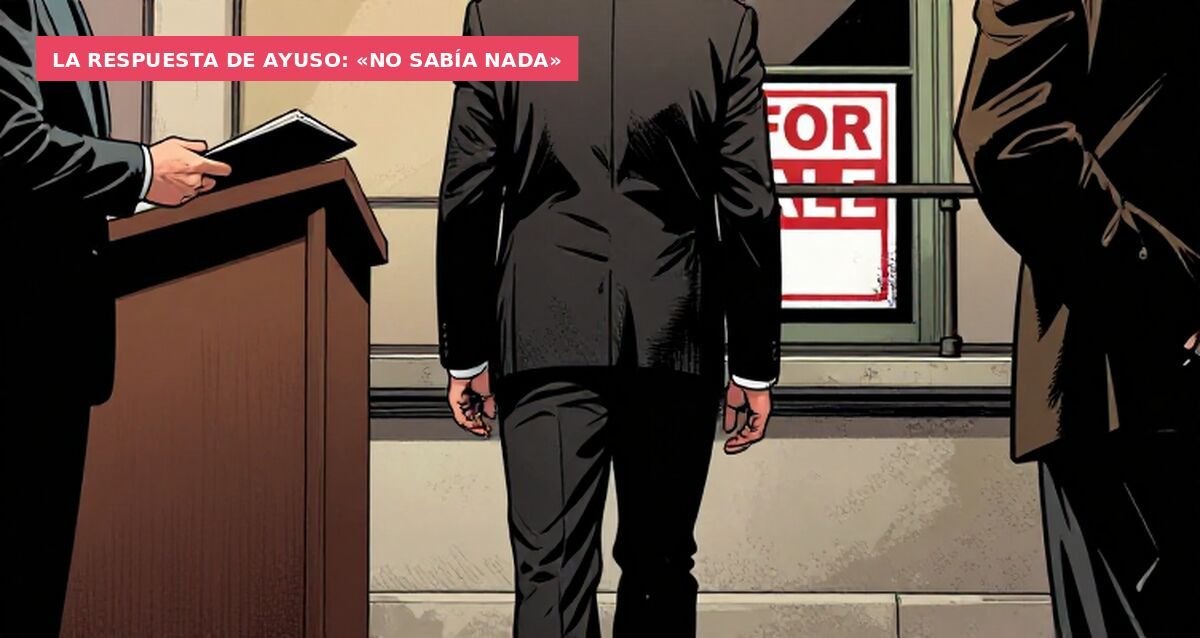La respuesta de Ayuso: «no sabía nada»