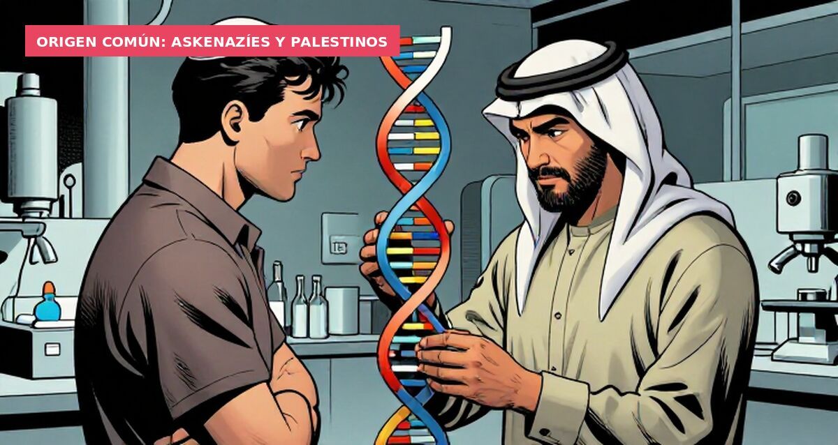 Origen común: askenazíes y palestinos