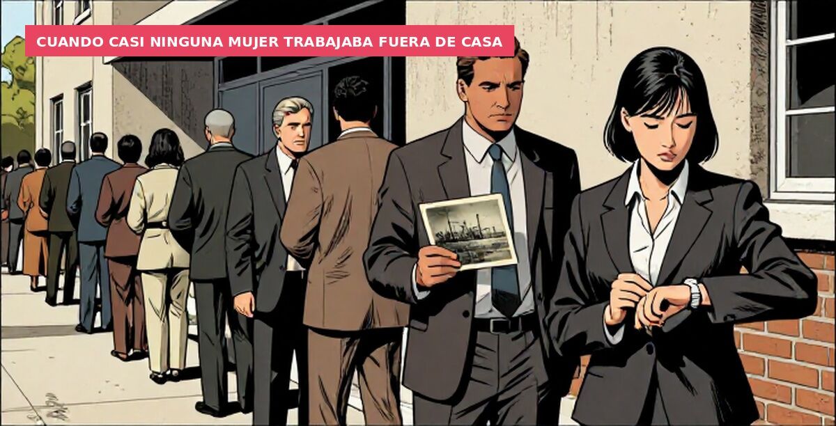 Cuando casi ninguna mujer trabajaba fuera de casa