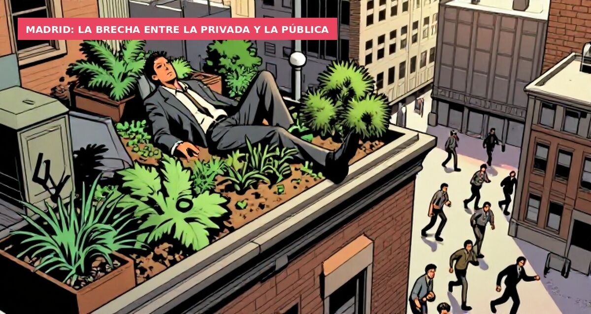 Madrid: la brecha entre la privada y la pública