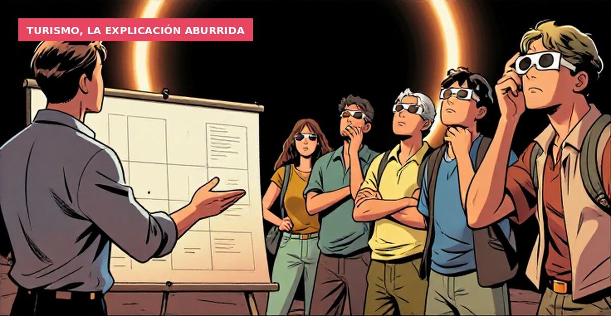 Turismo, la explicación aburrida
