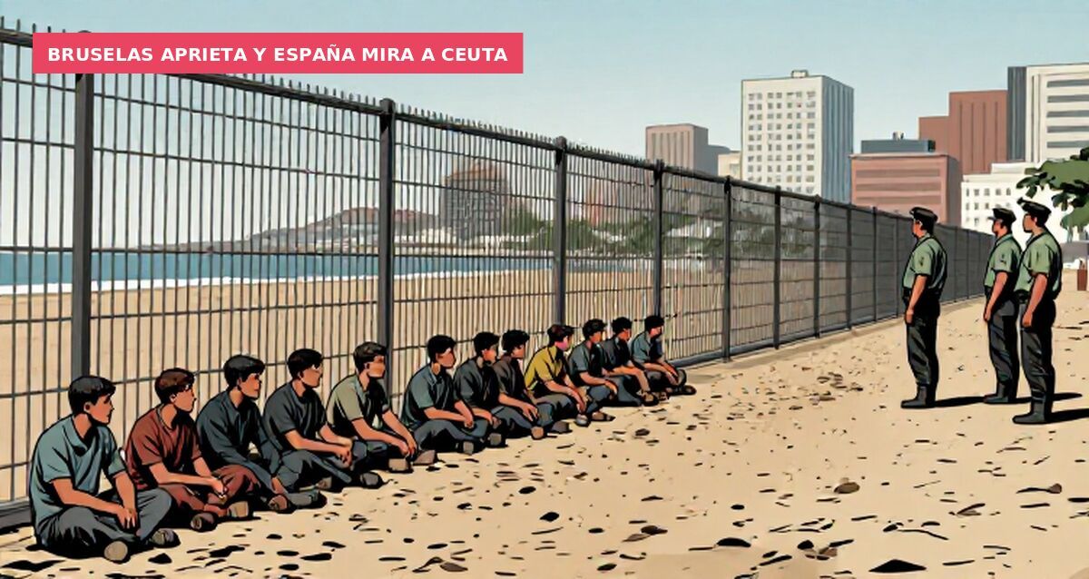 Bruselas aprieta y España mira a Ceuta