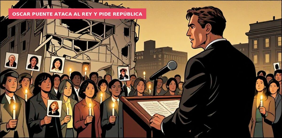 Oscar Puente ataca al Rey y pide república