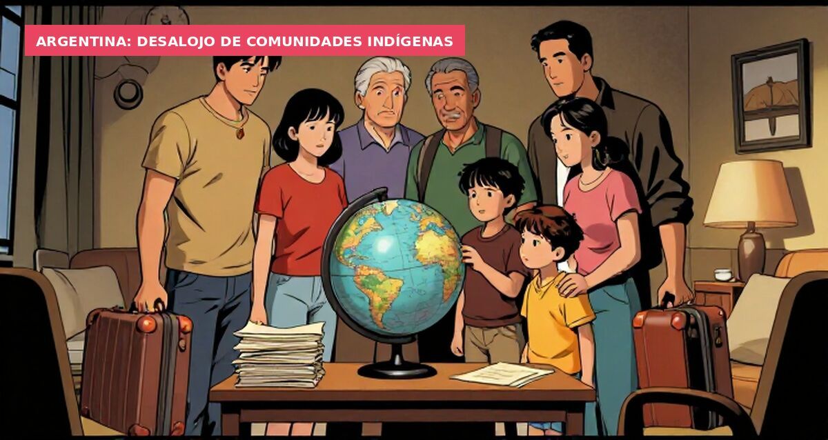 Argentina: desalojo de comunidades indígenas