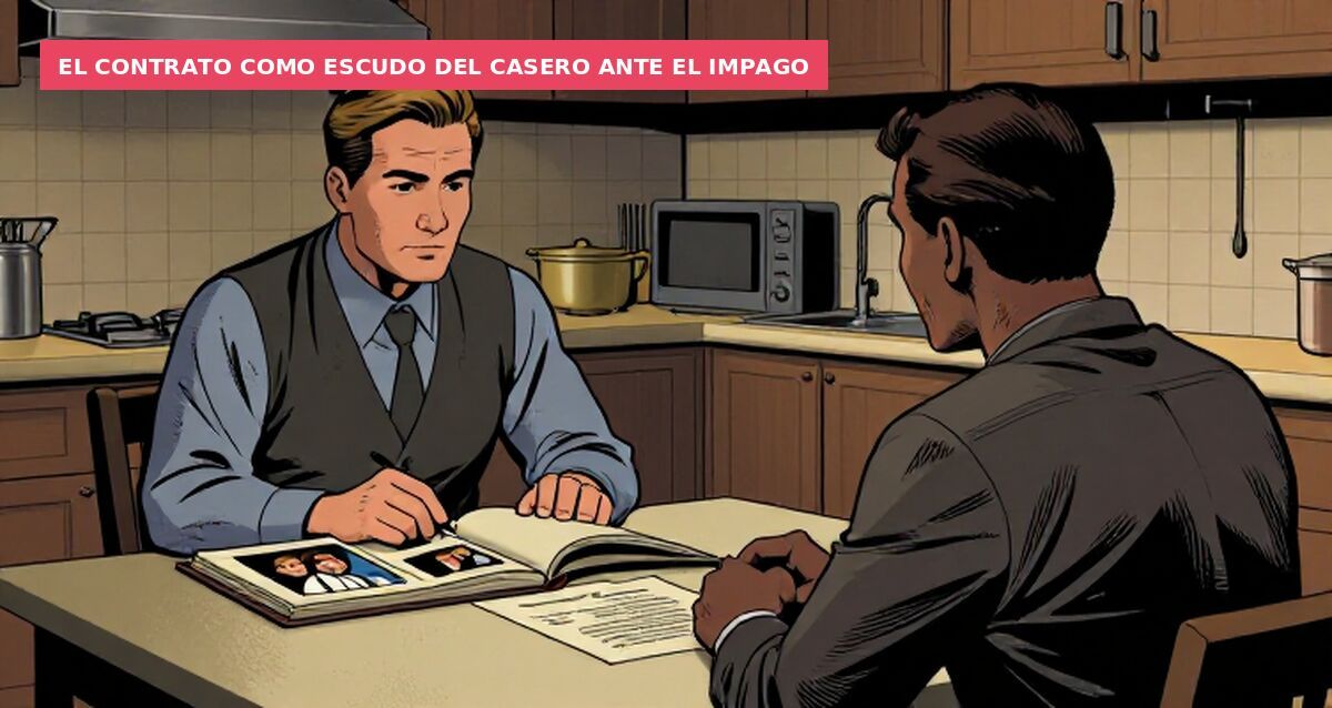 El contrato como escudo del casero ante el impago