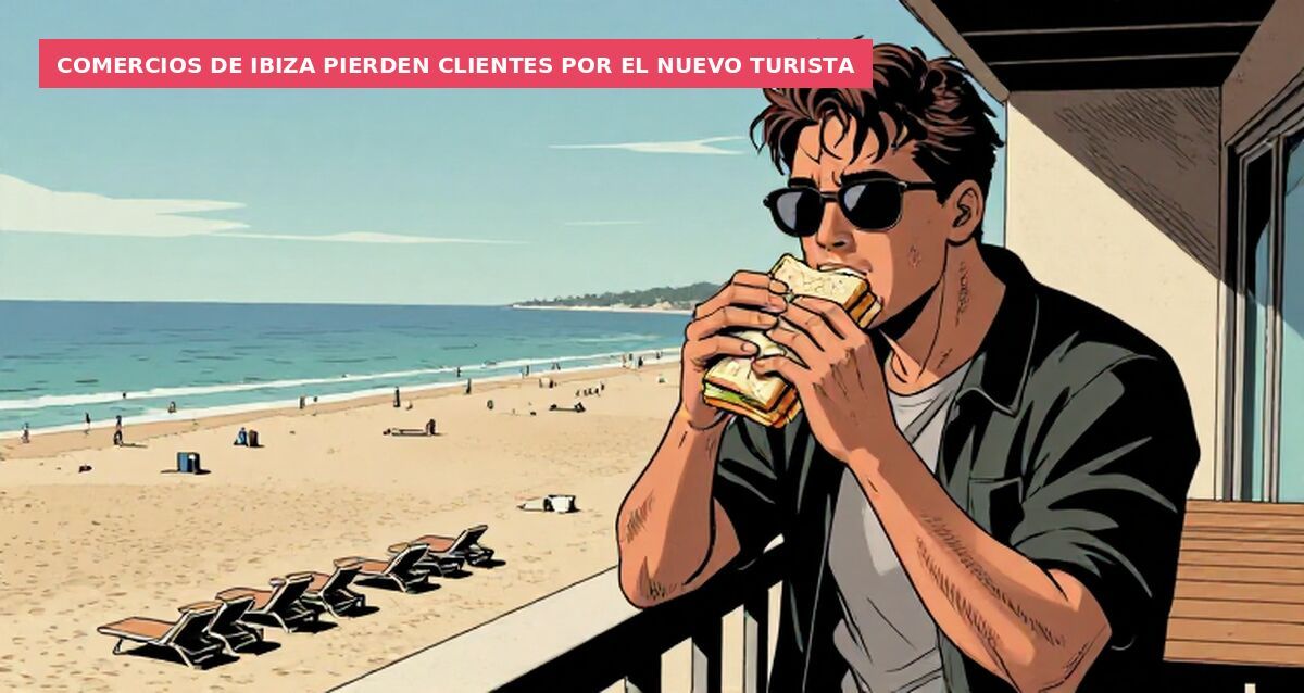 Comercios de Ibiza pierden clientes por el nuevo turista