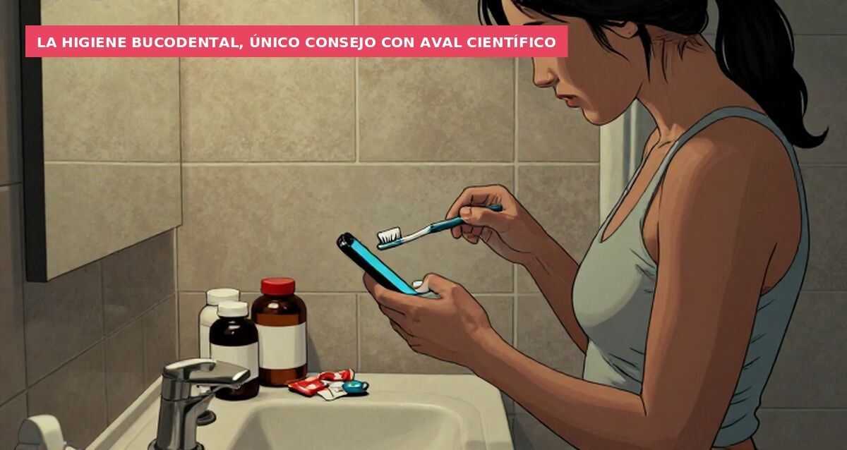 La higiene bucodental, único consejo con aval científico