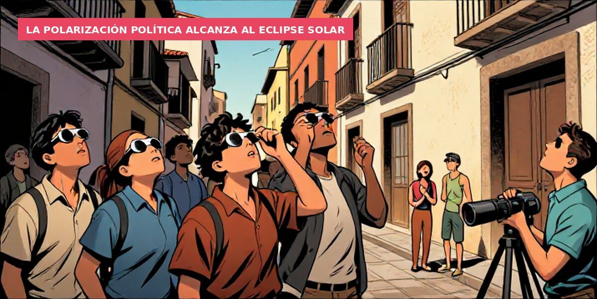 La polarización política alcanza al eclipse solar