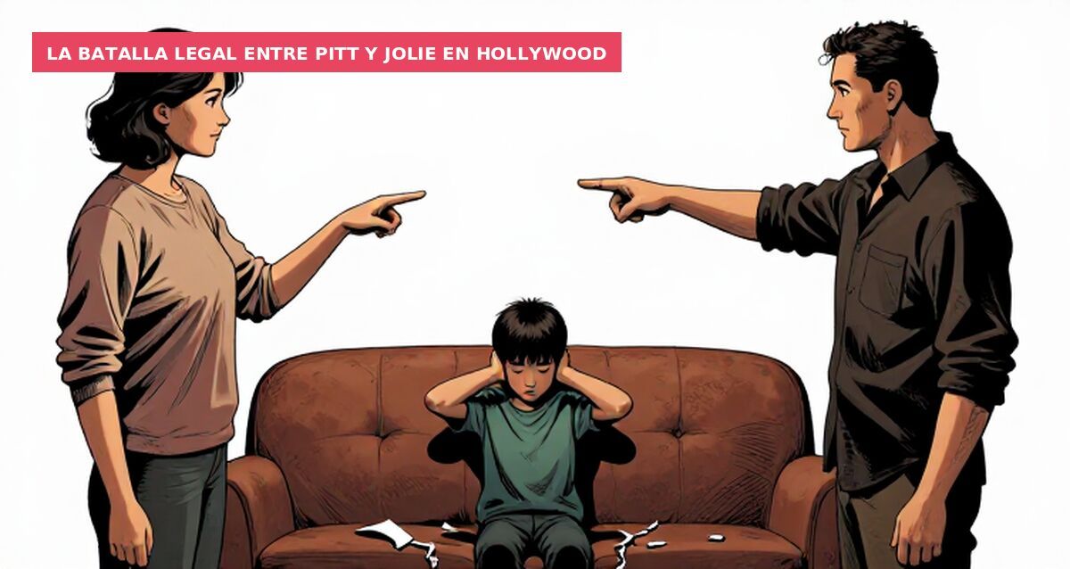 La batalla legal entre Pitt y Jolie en Hollywood