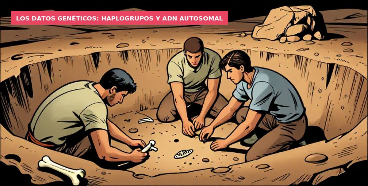 Los datos genéticos: haplogrupos y ADN autosomal