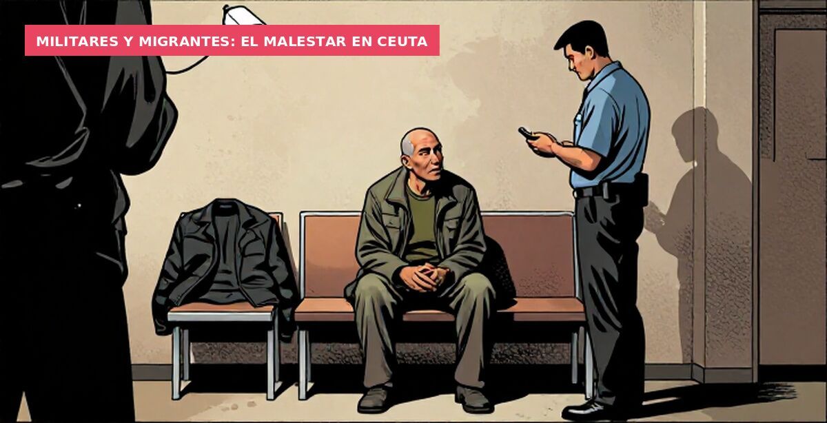 Militares y migrantes: el malestar en Ceuta