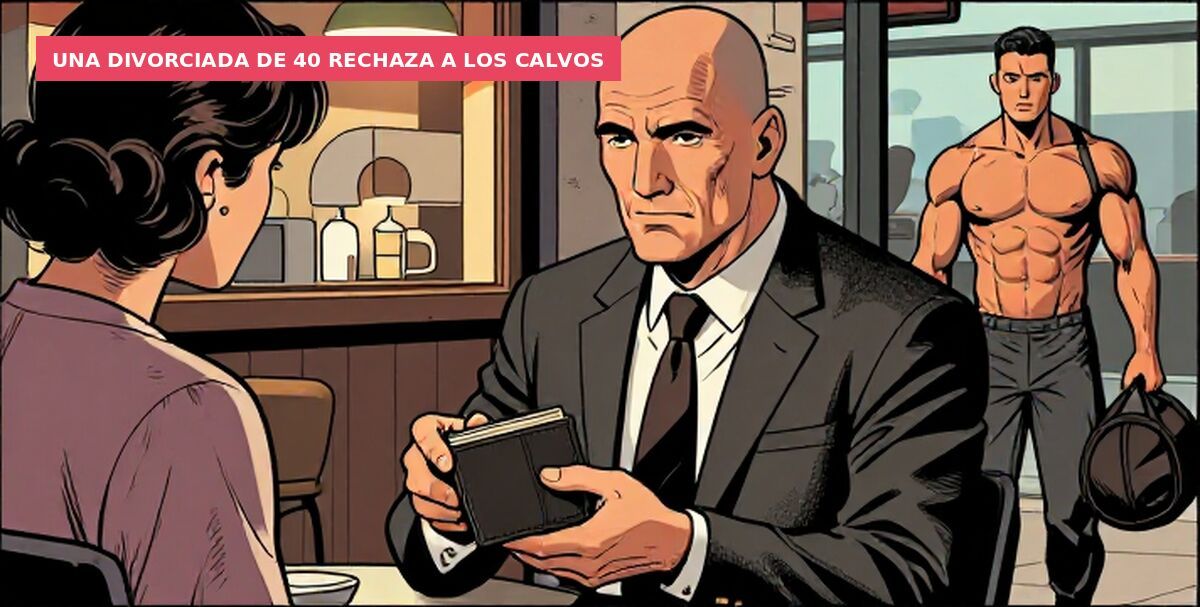 Una divorciada de 40 rechaza a los calvos