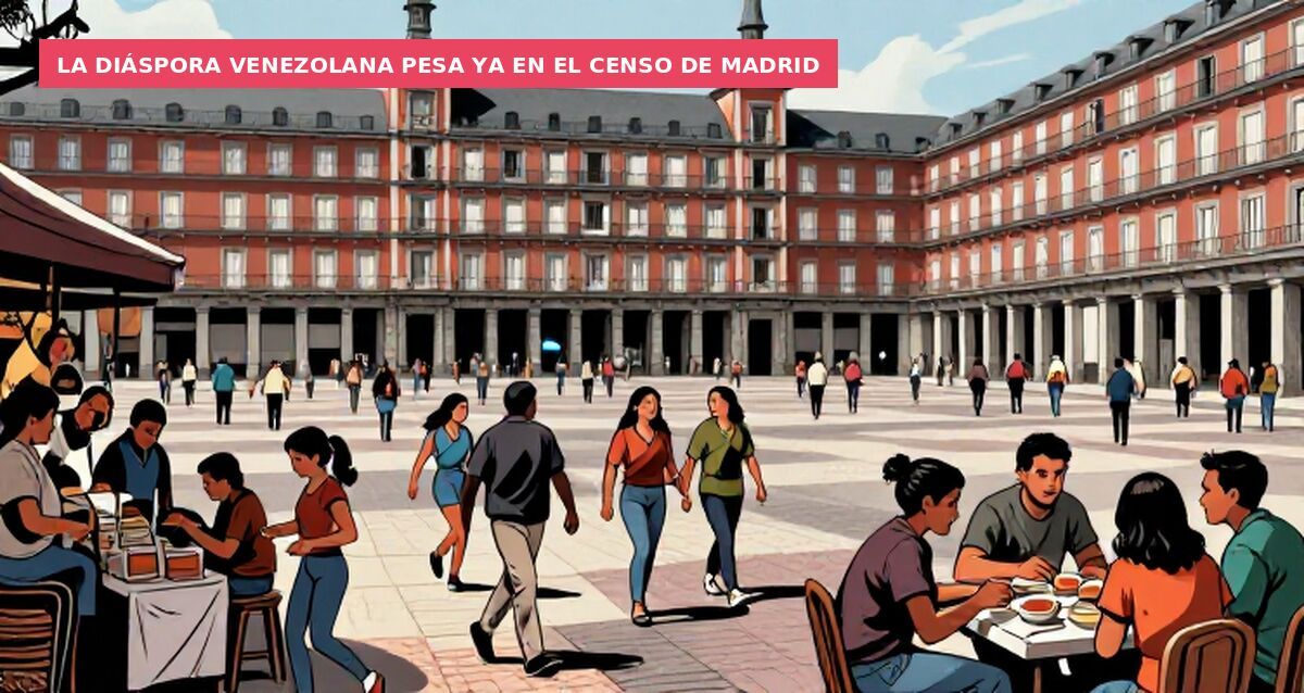 La diáspora venezolana pesa ya en el censo de Madrid