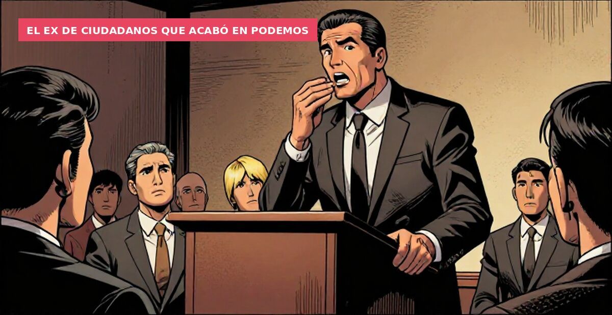 El ex de Ciudadanos que acabó en Podemos