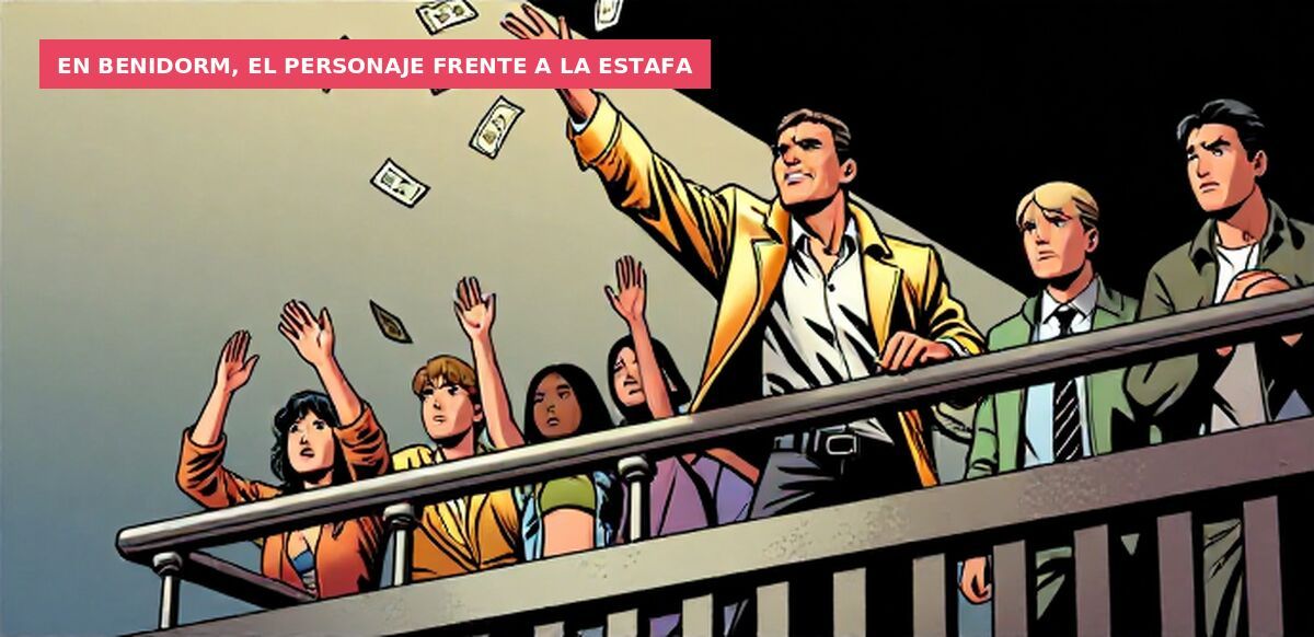 En Benidorm, el personaje frente a la estafa