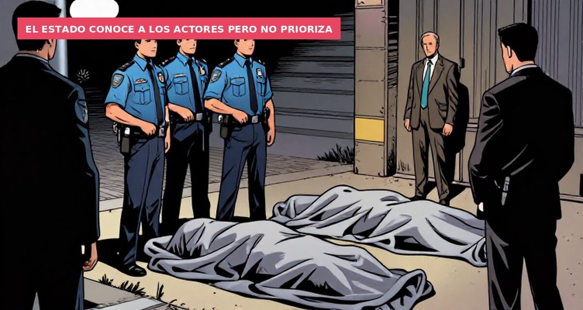 El Estado conoce a los actores pero no prioriza