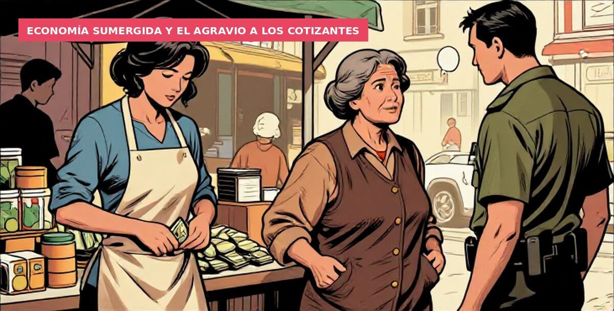 Economía sumergida y el agravio a los cotizantes