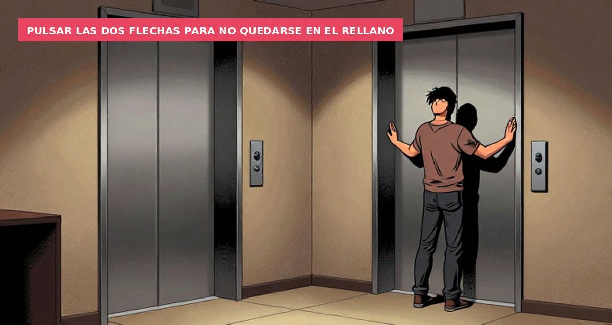 Botones de ascensor: ¿qué porcentaje es estúpida?