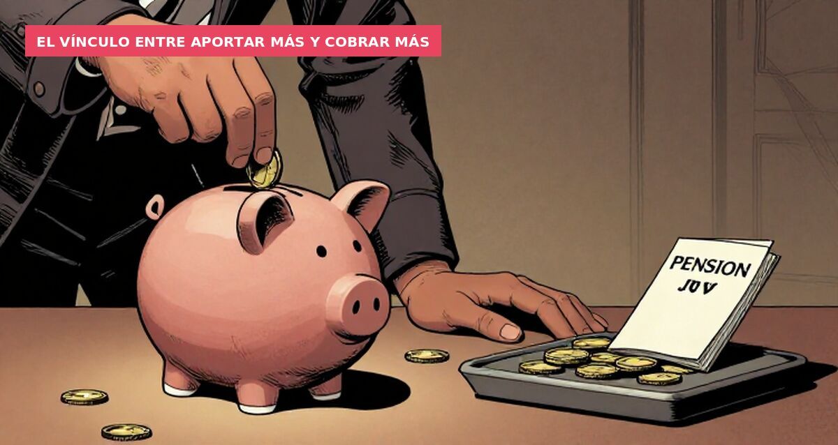 El vínculo entre aportar más y cobrar más