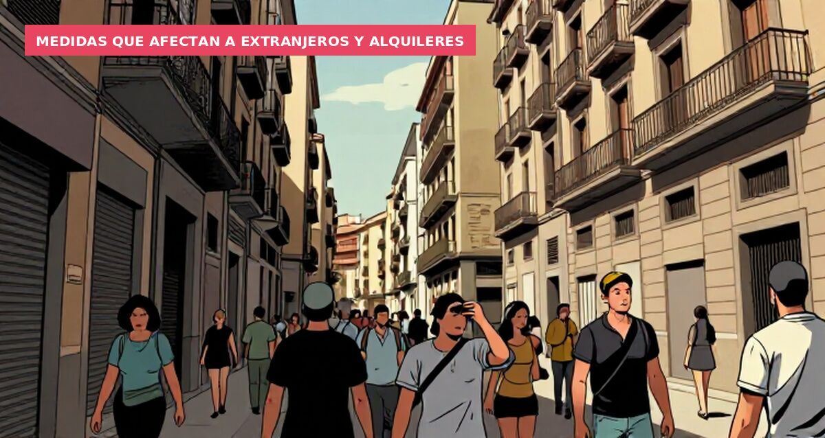 Medidas que afectan a extranjeros y alquileres