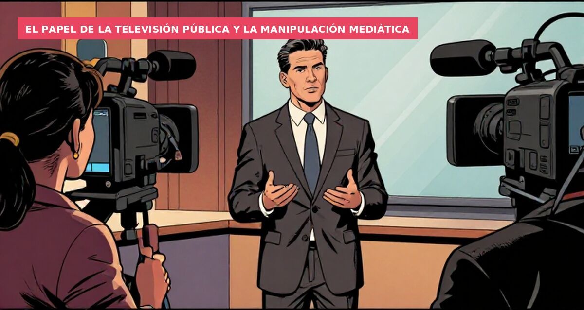 El papel de la televisión pública y la manipulación mediática