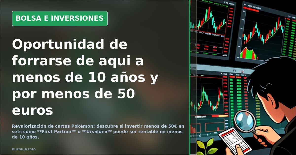 Oportunidad de forrarse de aqui a menos de 10 años y por menos de 50 euros