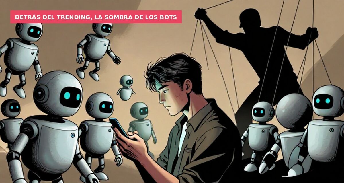 Detrás del trending, la sombra de los bots