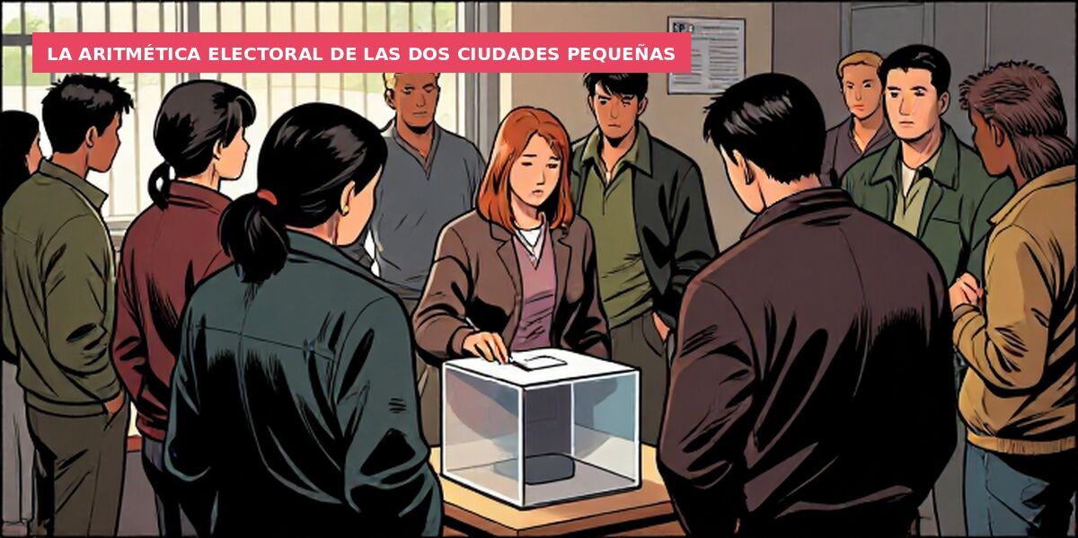 La aritmética electoral de las dos ciudades pequeñas