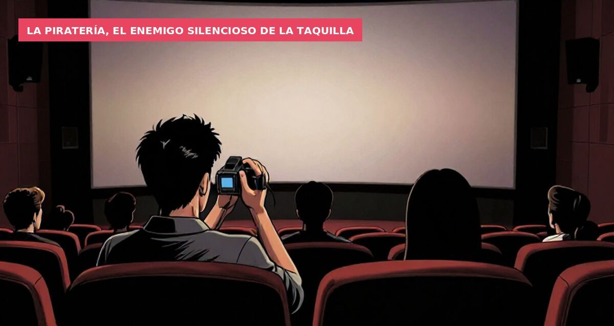 La piratería, el enemigo silencioso de la taquilla