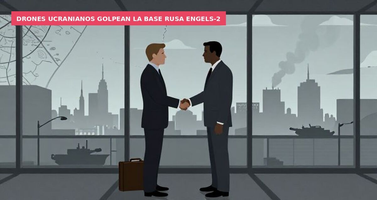 Drones ucranianos golpean la base rusa Engels-2